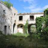 Attraversiamo dunque il varco pi� importante approdando nel cortile. Anche qui la vegetazione spontanea ha preso nettamente il sopravvento... 
